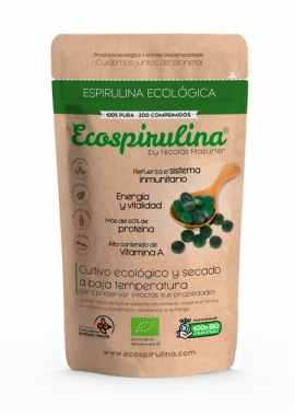 Reine Spirulina Tabletten - hergestellt in Spanien