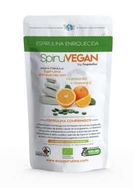 SpiruVEGAN: Espirulina enriquecida en Vitamina B12